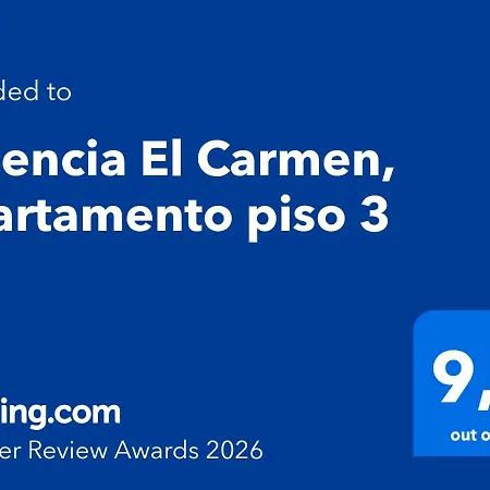 Daire El Carmen Valencia, Piso 3